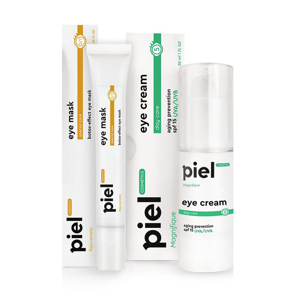 Комплекс засобів для догляду за шкірою навколо очей Piel Cosmetics (маска, 25 мл + денний крем SPF 15, 30 мл)